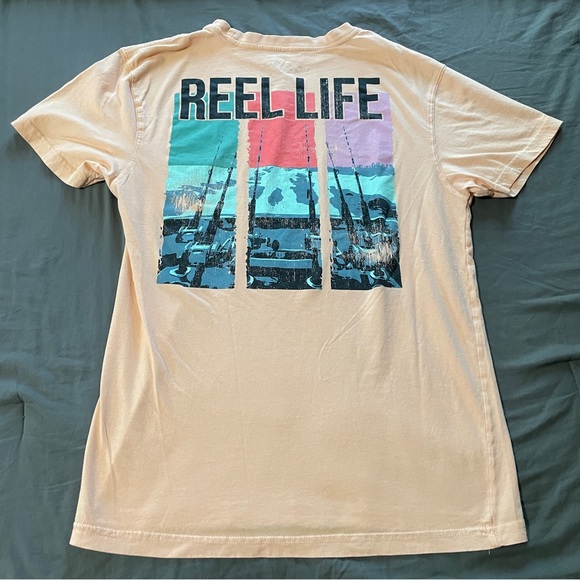 Reel life mens t-shirt sz medium - Picture 6 of 6
